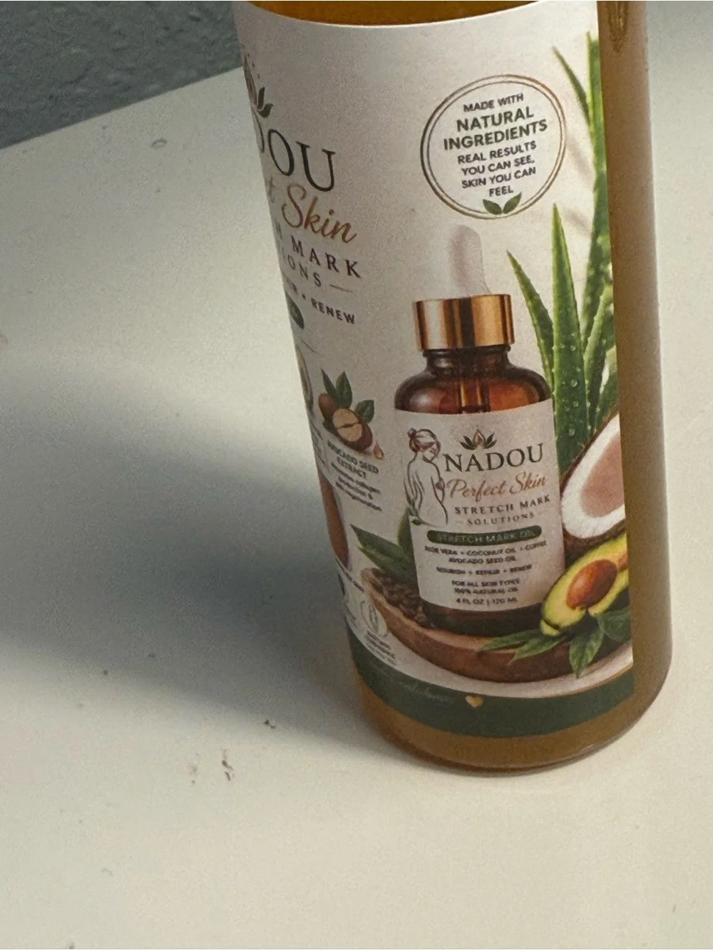 Stretch Mark Oil - Amber